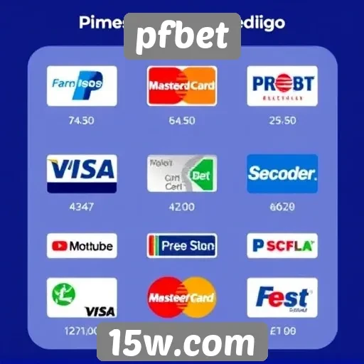 Métodos de pagamento disponíveis no pfbet